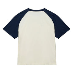 Seattle Mariners Mitchell & Ness Women's Boyfriend Raglan T-Shirt - Cream T-shirts