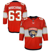 Brad Marchand Florida Panthers Outerstuff Youth Premier Player Jersey - Red | US 203319986