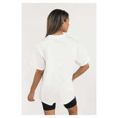 Seattle Seahawks Gameday Couture Women's Oversized Classic Fierce Focus T-Shirt - White T-shirts