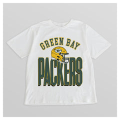Green Bay Packers Gameday Couture Women's Oversized Classic Fierce Focus T-Shirt - White T-shirts