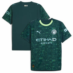 Manchester City x EA SPORTS FC 2025/26 Fourth Jersey Green - Puma sale