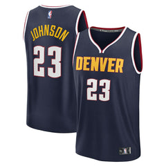 Cameron Johnson Denver Nuggets Youth Fast Break Replica Jersey Navy Icon Edition - Fanatics