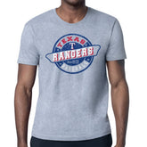 Texas Rangers Starter Route 66 Team Logo T-Shirt - Heather Gray T-shirts