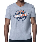 Houston Astros Starter Route 66 Team Logo T-Shirt - Heather Gray T-shirts