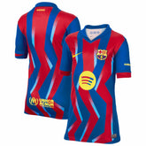 Barcelona Youth 2025/26 Fourth Replica Jersey Blue - Nike sale