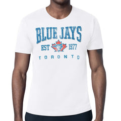 Toronto Blue Jays Starter Distressed Logo T-Shirt - White T-shirts