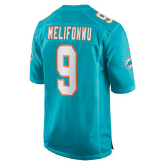 Ifeatu Melifonwu Miami Dolphins Team Game Jersey - Aqua Jerseys