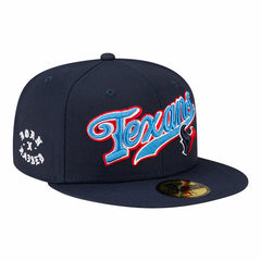 Houston Texans New Era Born x Raised 59FIFTY Fitted Hat - Navy Hats
