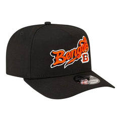 Cincinnati Bengals New Era Born x Raised A-Frame 9FIFTY Snapback Hat - Black Hats