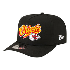 Kansas City Chiefs New Era Born x Raised A-Frame 9FIFTY Snapback Hat - Black Hats