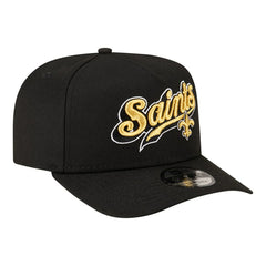 New Orleans Saints New Era Born x Raised A-Frame 9FIFTY Snapback Hat - Black Hats