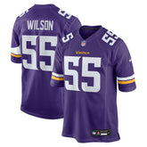 Eric Wilson Minnesota Vikings Team Game Jersey - Purple Jerseys