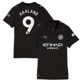 Erling Haaland Manchester City Women's 2025/26 Away Replica Player Jersey Black - Puma on sale