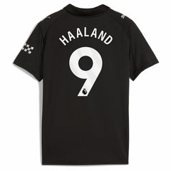 Erling Haaland Manchester City Youth 2025/26 Away Replica Player Jersey Black - Puma discount