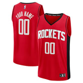 Houston Rockets Fast Break Custom Jersey Icon Edition Red - Fanatics