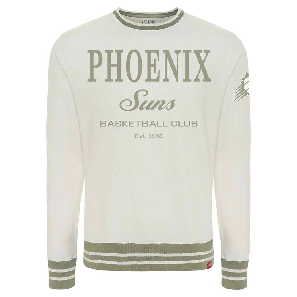 Phoenix Suns Sportiqe Unisex Athletic Club Collection Ellington Premium Sweatshirt Cream