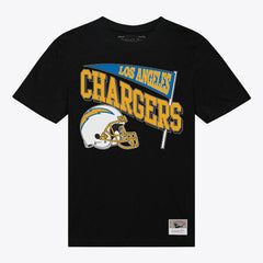Los Angeles Chargers Women's Team Dynamic Boyfriend T-Shirt - Black T-shirts