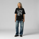 Las Vegas Raiders Women's Team Dynamic Boyfriend T-Shirt - Black T-shirts
