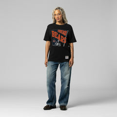 Chicago Bears Women's Team Dynamic Boyfriend T-Shirt - Black T-shirts