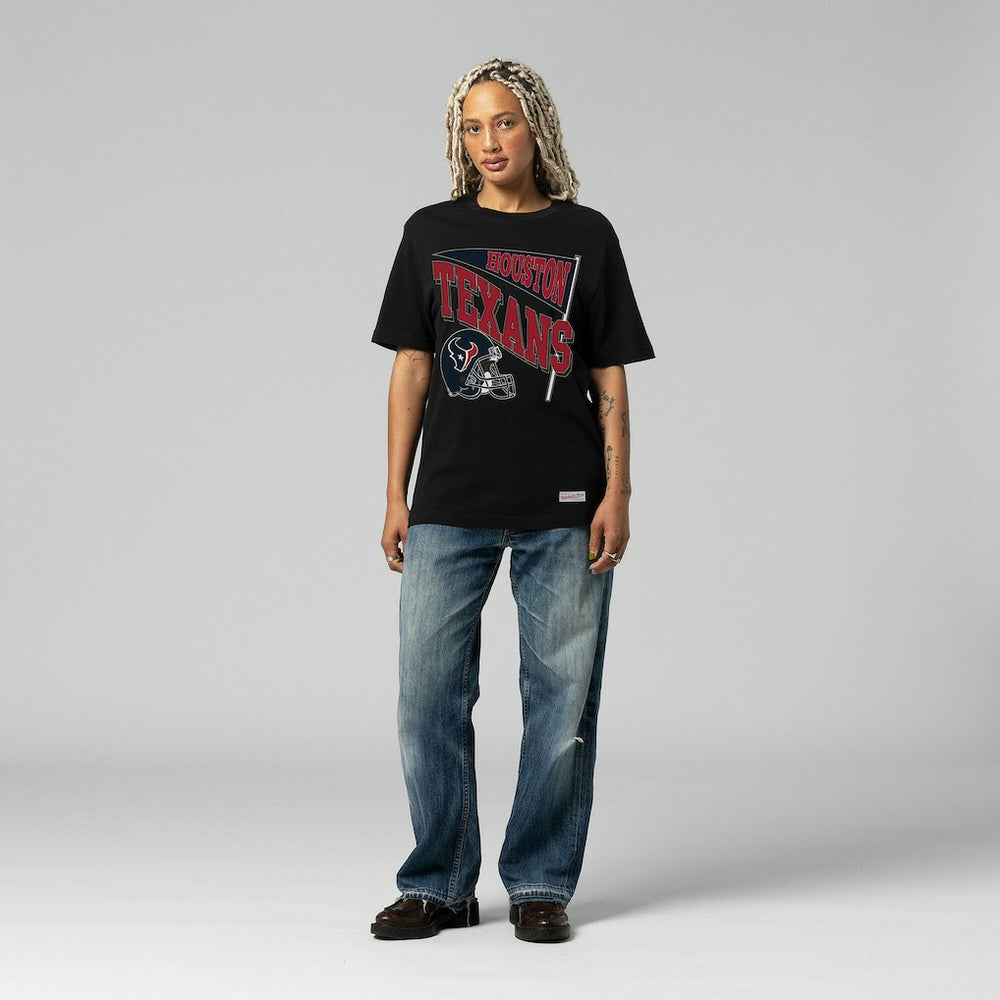 Houston Texans Women's Team Dynamic Boyfriend T-Shirt - Black T-shirts