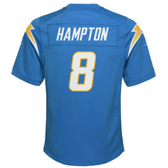 Omarion Hampton Los Angeles Chargers Youth Team Game Jersey - Powder Blue Jerseys