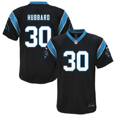 Chuba Hubbard Carolina Panthers Youth Team Game Jersey - Black Jerseys