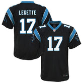 Xavier Legette Carolina Panthers Youth Team Game Jersey - Black Jerseys