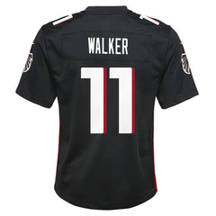 Jalon Walker Atlanta Falcons Youth Team Game Jersey - Black Jerseys