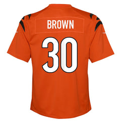 Chase Brown Cincinnati Bengals Youth Youth - Orange