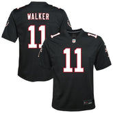 Jalon Walker Atlanta Falcons Youth Alternate Game Jersey - Black Jerseys