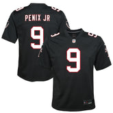 Michael Penix Jr. Atlanta Falcons Youth Alternate Game Jersey - Black Jerseys