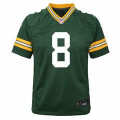 Josh Jacobs Green Bay Packers Youth Team Game Jersey - Green Jerseys
