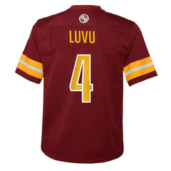 Frankie Luvu Washington Commanders Youth Team Game Jersey - Burgundy Jerseys