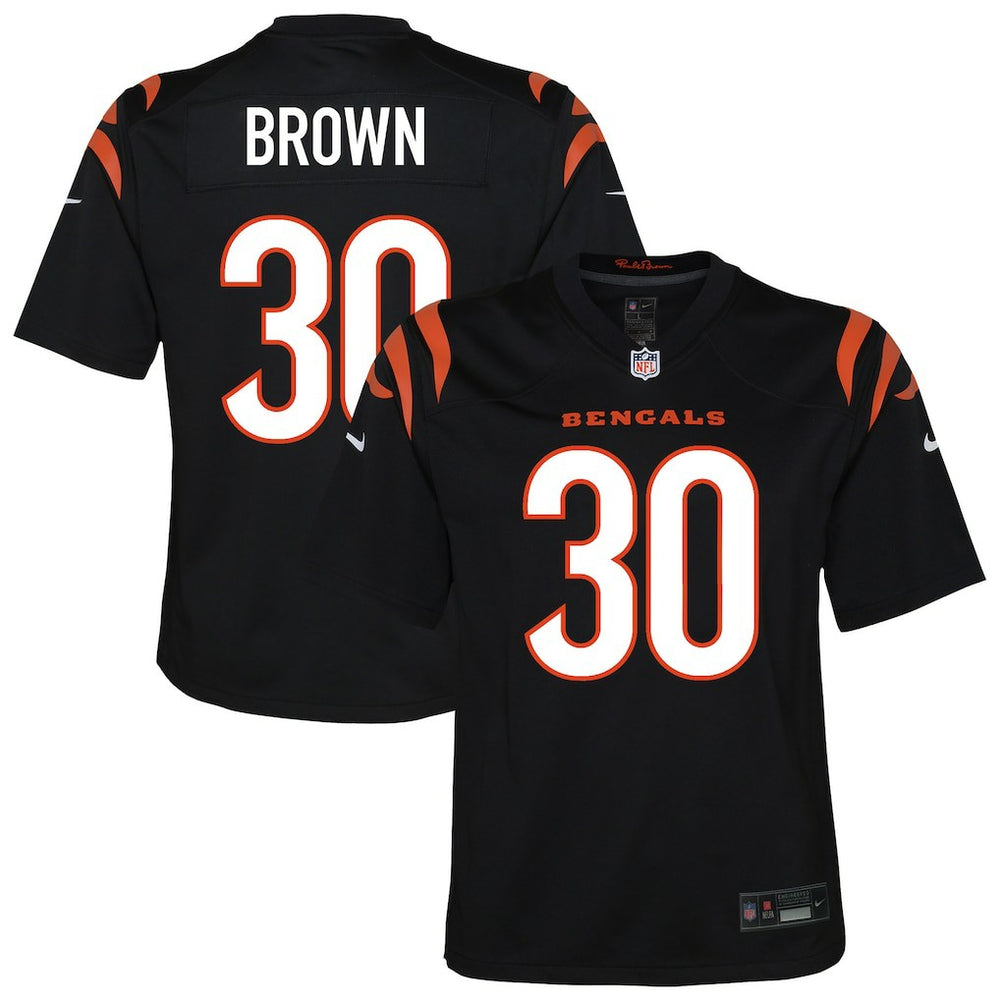 Chase Brown Cincinnati Bengals Youth Youth - Black