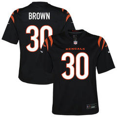 Chase Brown Cincinnati Bengals Youth Youth - Black