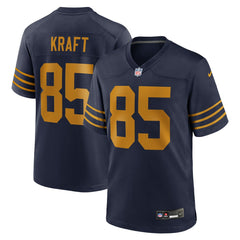 Tucker Kraft Green Bay Packers Alternate Game Jersey - Navy Jerseys