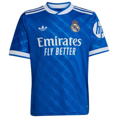Kylian Mbappé Real Madrid Youth 2025/26 Third Replica Player Jersey Blue - Adidas outlet