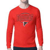 Atlanta Falcons Starter Team Track Graphic Long Sleeve T-Shirt - Red T-shirts