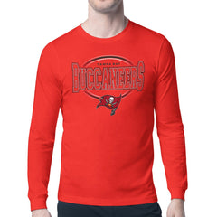 Tampa Bay Buccaneers Starter Team Track Graphic Long Sleeve T-Shirt - Red T-shirts