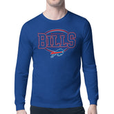 Buffalo Bills Starter Team Track Graphic Long Sleeve T-Shirt - Royal T-shirts