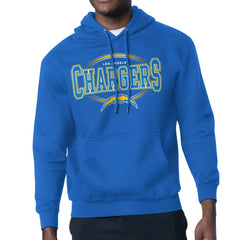 Los Angeles Chargers Starter Team Track Graphic Pullover Hoodie - Royal Hoodies