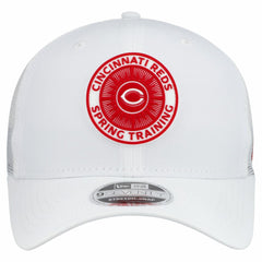 Cincinnati Reds New Era 2026 Spring Training Fan Pack 9SEVENTY Adjustable Trucker Hat - White Hats