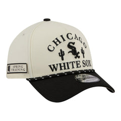 Chicago White Sox New Era 2026 Spring Training Fan Pack Rope A-Frame 9FORTY Adjustable Hat - Cream Hats