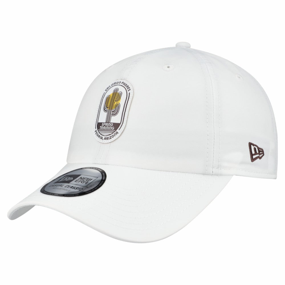 San Diego Padres New Era 2026 Spring Training Fan Pack Icon Casual Classic Adjustable Hat - White Hats