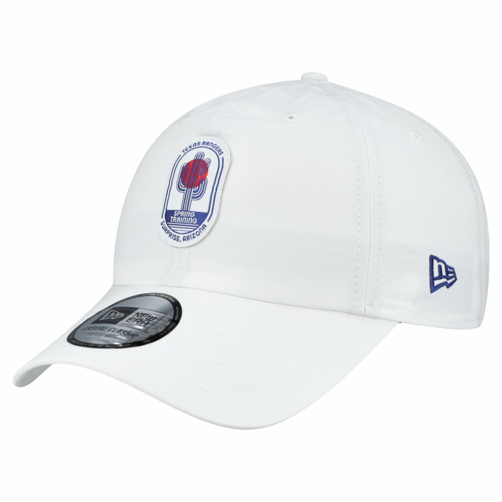 Texas Rangers New Era 2026 Spring Training Fan Pack Icon Casual Classic Adjustable Hat - White Hats