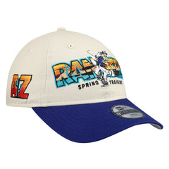 Texas Rangers New Era Youth 2026 Spring Training Fan Pack Batter 9TWENTY Adjustable Hat - Stone/Royal Hats
