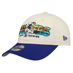 Texas Rangers New Era Youth 2026 Spring Training Fan Pack Batter 9TWENTY Adjustable Hat - Stone/Royal Hats