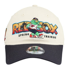 Boston Red Sox New Era Youth 2026 Spring Training Fan Pack Batter 9TWENTY Adjustable Hat - Stone/Navy Hats