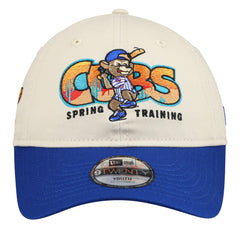 Chicago Cubs New Era Youth 2026 Spring Training Fan Pack Batter 9TWENTY Adjustable Hat - Stone/Royal Hats