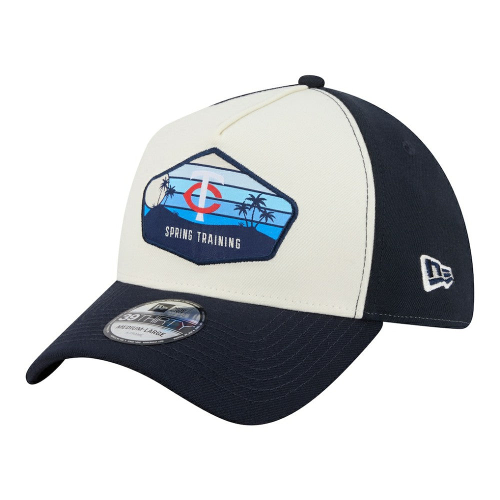 Minnesota Twins New Era 2026 Spring Training Fan Pack Gradient 39THIRTY Flex Hat - Stone Hats
